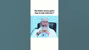 Father Wears Gold How Can I Talk With Him Islam Islamic Gold Haram Sunnah Muslim Muslimah 