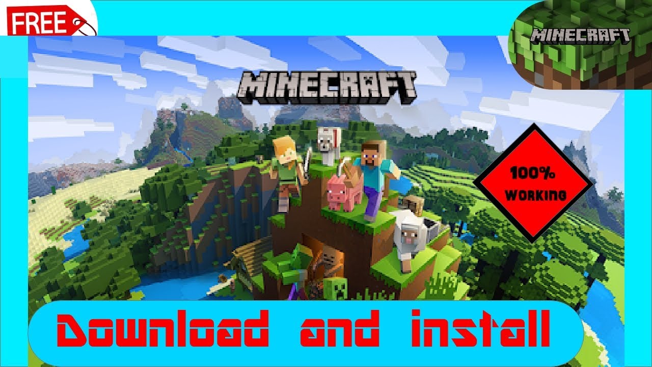 how to download minecraft for free on windows 10