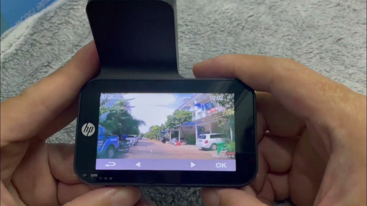 Real time video HP F965w dashcam by Kawaii YouTube