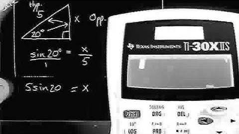 Algebra 2 - SOH-CAH-TOA Finding Sides and Angles