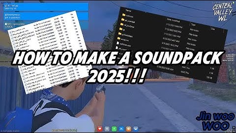 HOW TO MAKE A SOUND PACK FOR FIVEM IN 2025!!!!