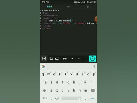 HTML Href Link Button Using JavaScript #shorts #webtutorials - YouTube