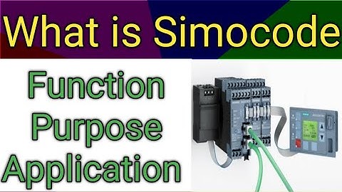 What is Simocode| Function of Simocode| Purpose of Simocode | Hindi