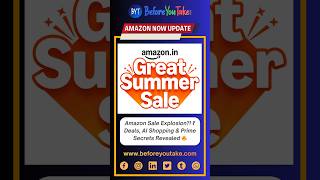 Amazon Great Summer Sale 2026 Announced: May 8 Start, Bank Offers, Prime Benefits #news #amazon #yt