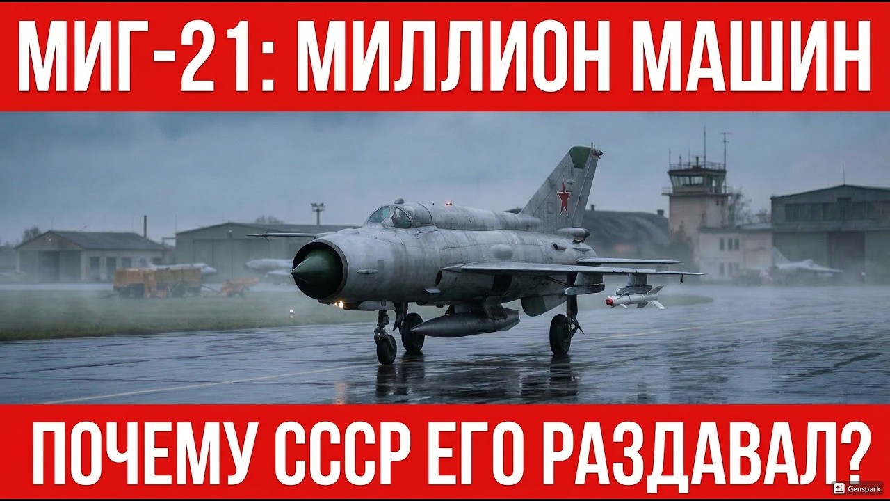 МИГ-21: Миллион машин. Почему СССР его раздавал?