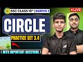 Class 10 - Circle Practice Set 3.4 | Maths 2 Chapter 3 | Maharashtra Board 2025-26 SSC