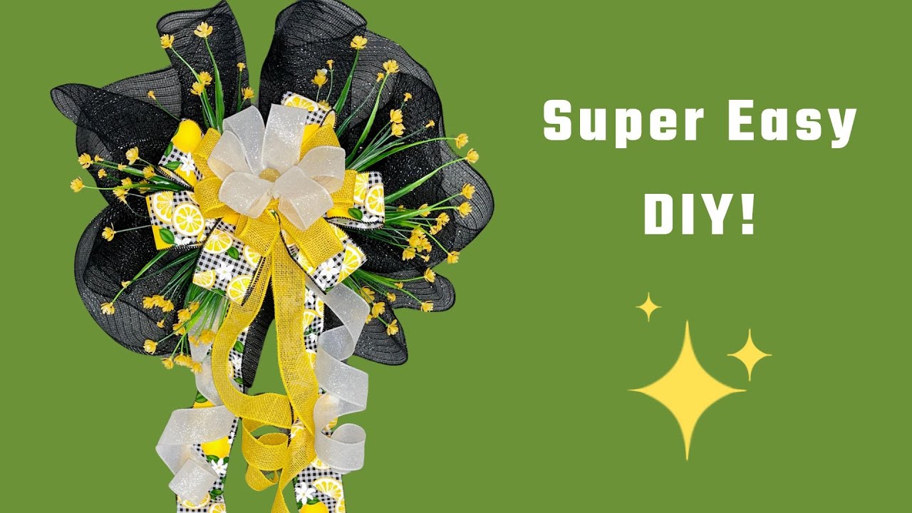 See How Easy! Spring Bow Making with Bowdabra - YouTube