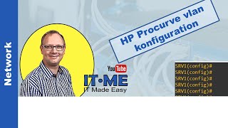 HP Procurve make VLANs in switch