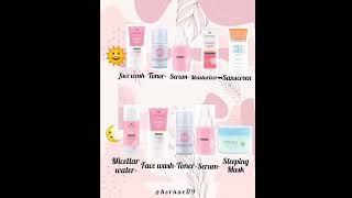 URUTAN SKINCARE EMINA PAGI|MALAM#skincareroutine#emina