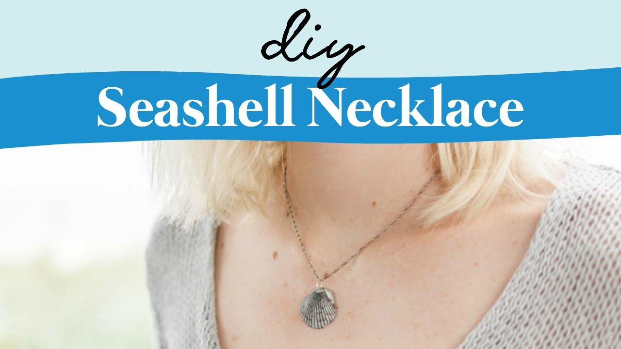 DIY Seashell Necklace Jewelry YouTube