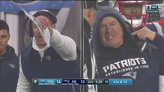 TITANS CHECKMATE THE PATRIOTS AND VRABEL TROLLS BILL BELICHICK|AFC WILD CARD GAME