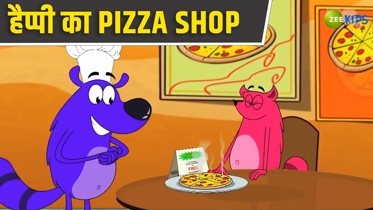 हैप्पी का Pizza Shop | Pyaar Mohabbat Happy Lucky | Comedy