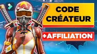 Comment AVOIR un CODE CRÉATEUR Fortnite   Devenir AFFILIÉ Wondershare Filmora (Tuto Complet)