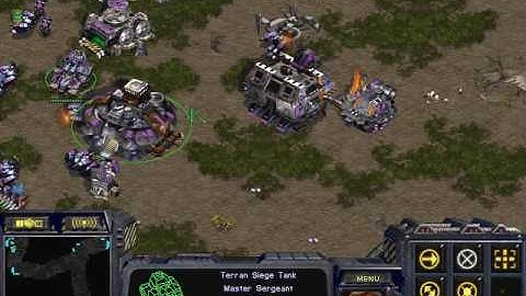 Starcraft Brood war Map Fighting Spirit 1.3 Terran vs Protoss (17.05.09)