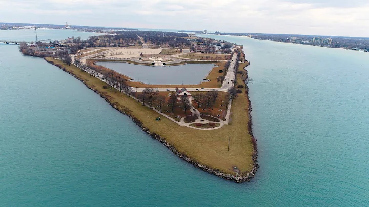 Drone Exploration of Belle Isle, Detroit, MI (DJI ...