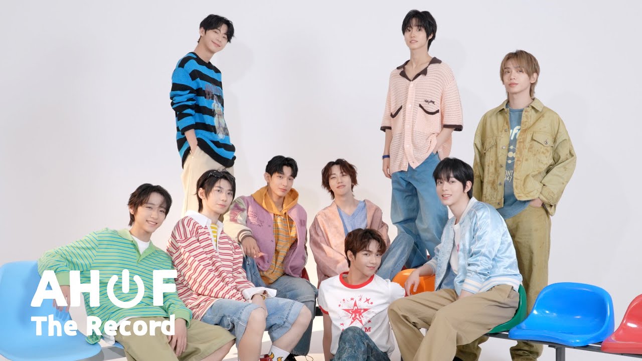 아홉이들의 첫 화보✨ 좋아요 멋져요😎 | DAZED Behind | AHOF The Record EP.01