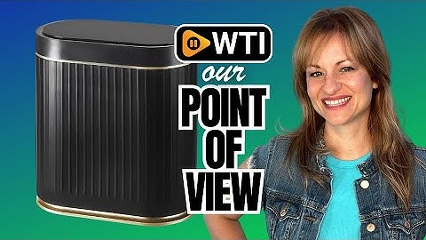 SYNCVIBE Bathroom Sensor Trash Cans | POV | Would you buy it?