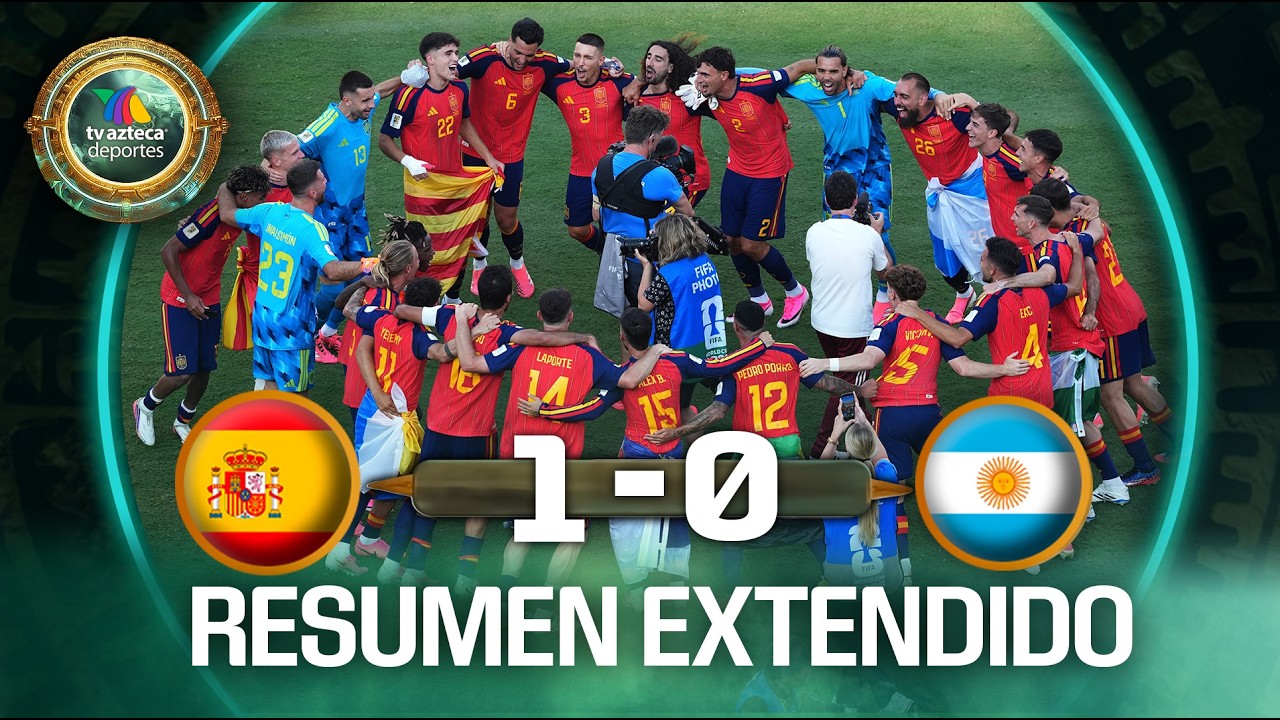 España vs Argentina | RESUMEN EXTENDIDO | Highlights | FINAL | Copa Mundial de la FIFA 2026