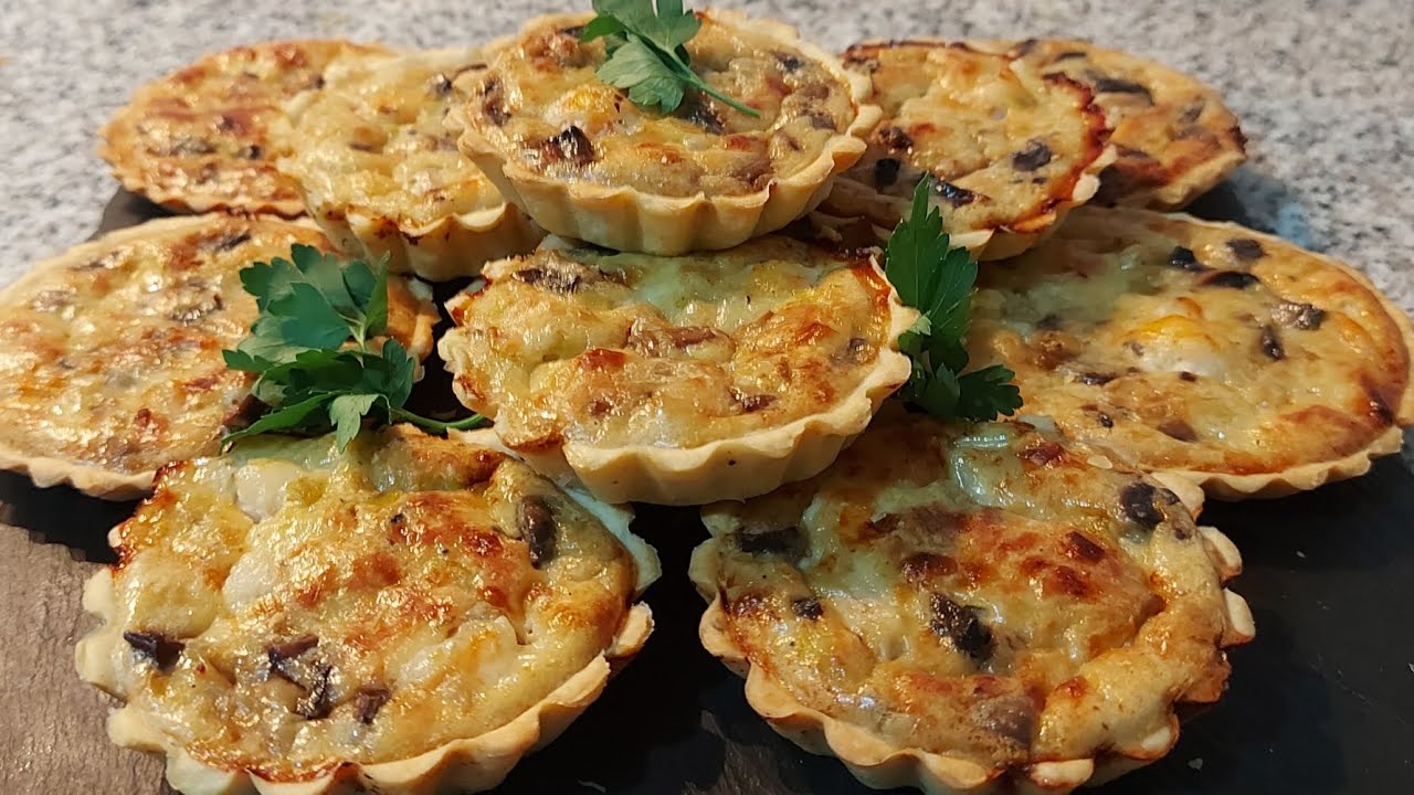  ميني كيش واعرين المذاق ،mini quiche