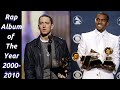 Rap Album of The Year! [2000-2010] Grammy Awards!