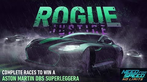 ROGUE JUSTICE - ASTON MARTIN DBS Superleggera | Day 1 || NFS No Limits ||