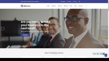 iAdvice - Business Consulting and Professional Services HTML Template