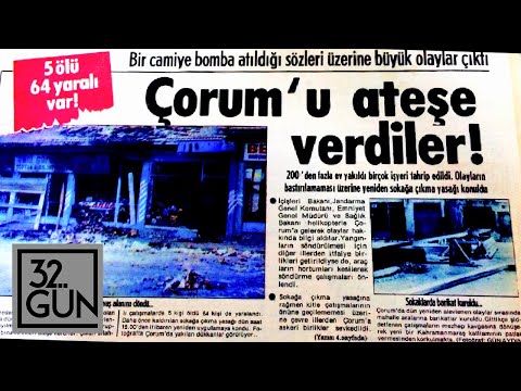 Çorum Katliamı | 29 Mayıs 1980 | 32.Gün Arşivi