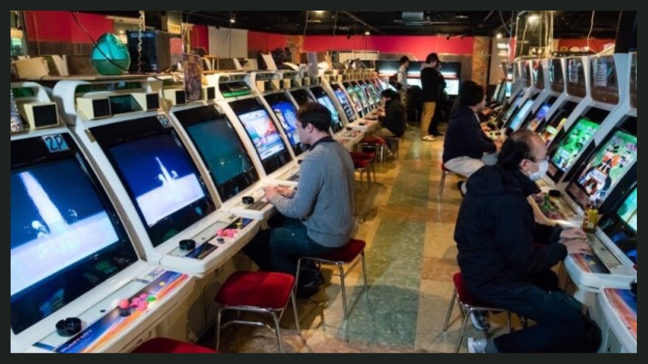 [4K ASMR] Tour To Biggest Retro Japanese Arcade Mikado Game Center