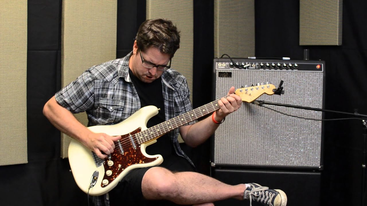 Rene Martinez Lipstick Strat Pickup by Mojotone Demo YouTube