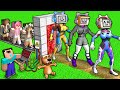 SECRET UPGRADE of TV WOMAN and SPEAKER MAN vs SKIBIDI TOILET in MINECRAFT animation CAMERA MAN TITAN
