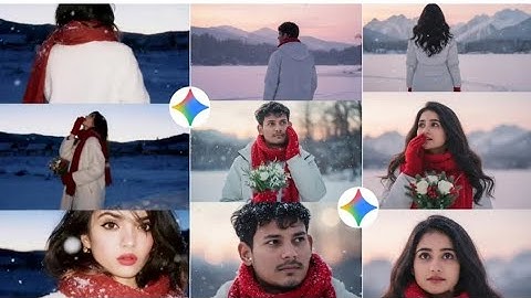 Instagram Trending Ai Snowfall Photo Editing Prompts | 3 Layer Google Gemini Photo Editing Tutorial
