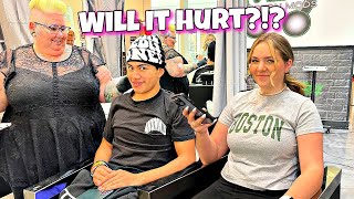 Getting EARS PIERCED | Car Broke Down!!!