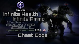 How to Enable Cheat Code In Dolphin Emulator | Splinter Cell Chaos Theory (USA) Cheats