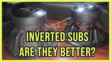 Inverted Subwoofer vs regular??? Why? Is Inverted Better?