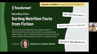 Decoding Diets: Sorting Nutrition Facts from Fiction