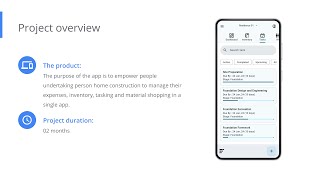 Karandi - Personal Construction Management App : A UX Case Study