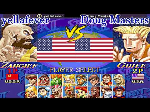 Hyper Street Fighter II: The Anniversary Edition - yellafever vs Doug Masters FT5