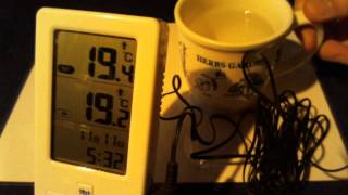 室内・室外温度が同時に測れる温度計 CRECER AP-07W を使ってみた