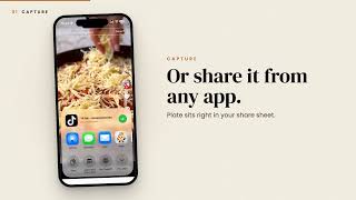 Plate: Recipe Keeper for iPhone | Save Any Recipe, See Every Ingredient, Cook It screenshot 2