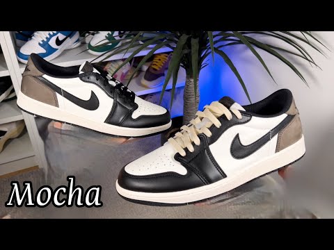 Air Jordan 1 Low OG Mocha Review& On foot - YouTube