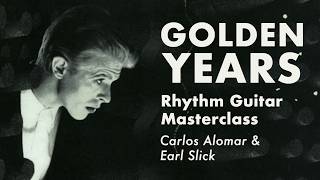 Why Bowie's Golden Years is a Rhythm Guitar Masterclass