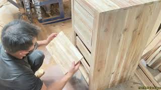 How to Build a DIY Pallet Dressing Table with Mirror and Lights: Creating Your Dream Dressing Table.