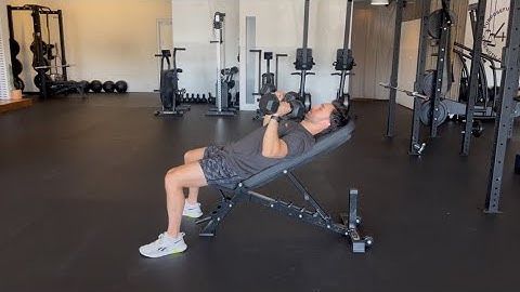 Isometric Incline DB Bench Press