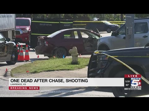 Troopers: Chase ends in Lawrence with one shot, killed