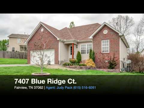 7407 Blue Ridge Ct, Fairview, TN home video tour