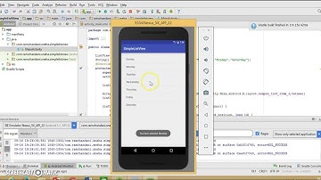 Android Programming Tutorial4  Simple listview