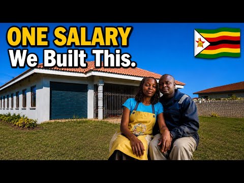 Building in Zimbabwe 🇿🇼 How We Afford to Build a Home On One Salary
