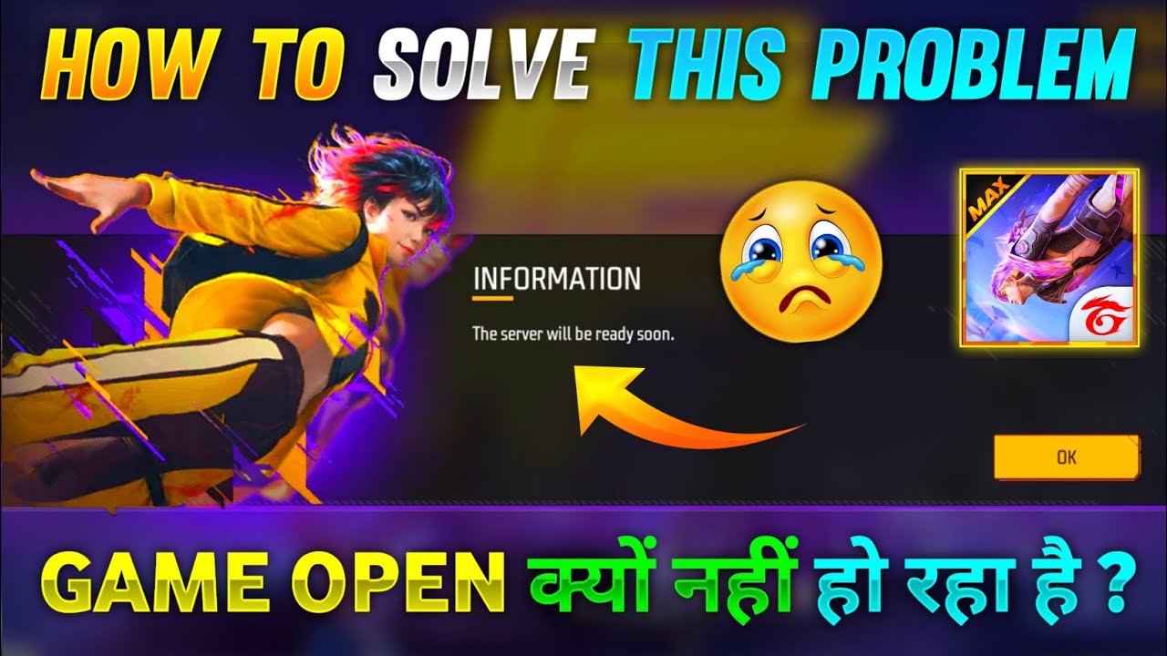 The Server Will be Ready Soon Problem Free Fire 😭| How To Open Free Fire | Free Fire New Update Ob35