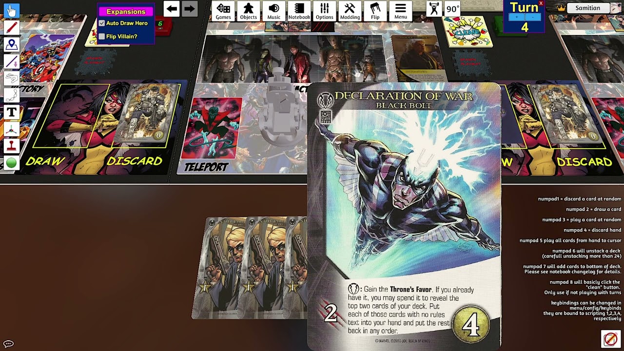 Marvel Legendary Legacy Adventure - Medusa #3 - War of Kings