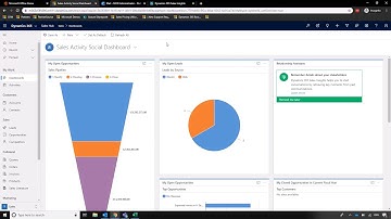 Navigating around Dynamics 365 for Sales